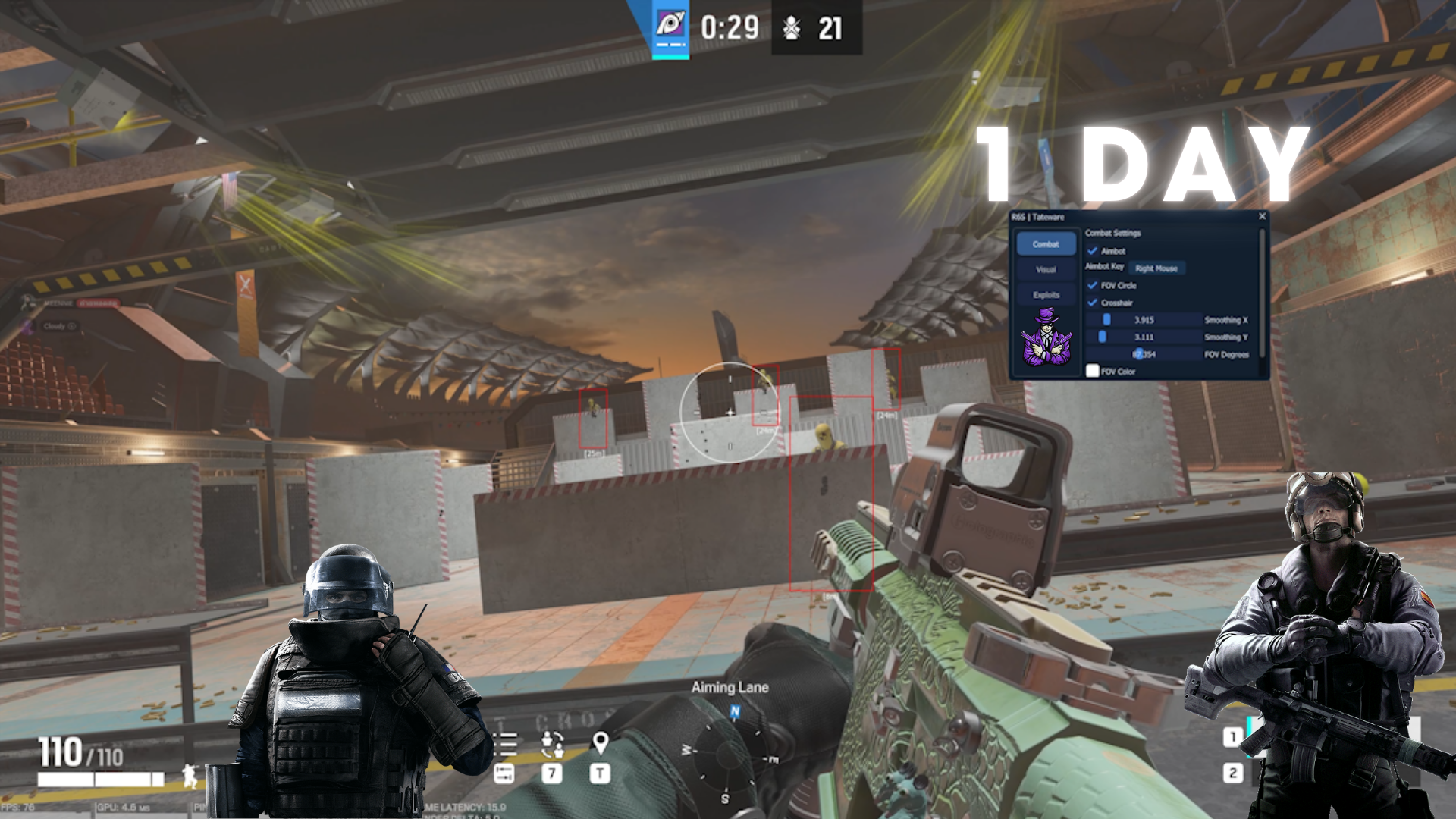 โปร Rainbow Six X FULL  (1 วัน )